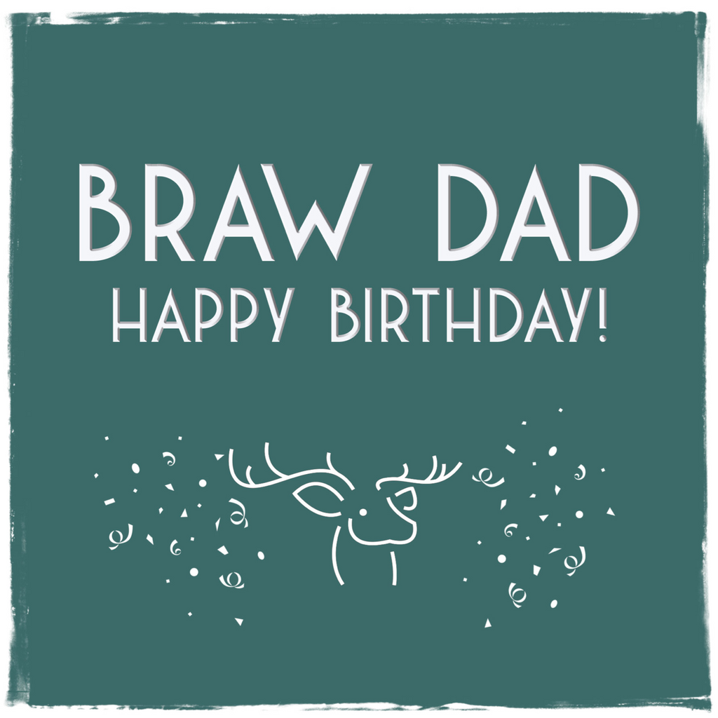 Card: Braw Dad Birthday