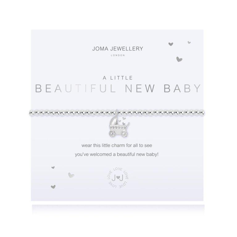 Joma Jewellery A Little Beautiful New Baby Bracelet - Coorie Doon