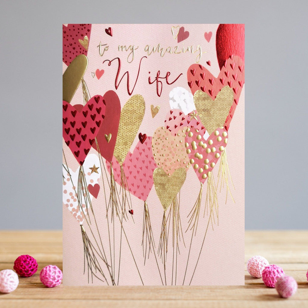 Card: Valentine Amazing Wife - Coorie Doon