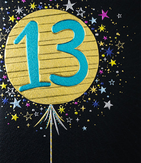 Card:  Birthday 13