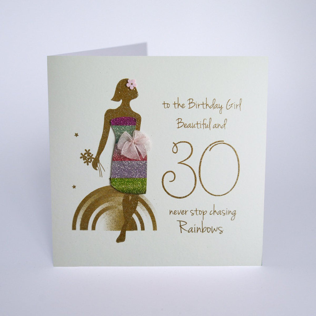 Card: Beautiful and 30