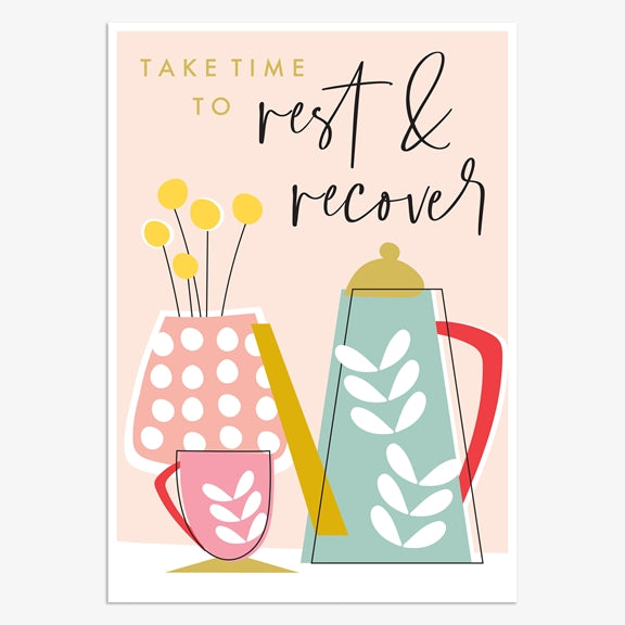 Card: Take Time to Rest & Recover