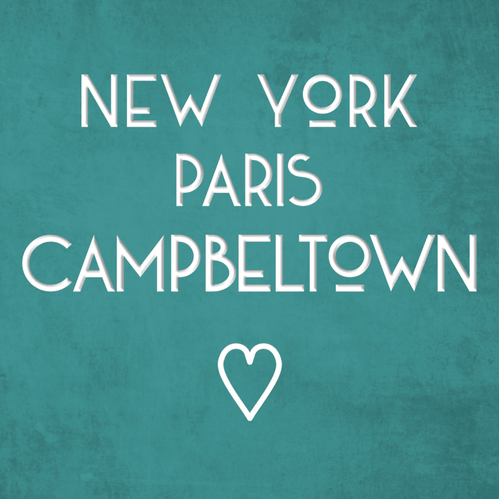 New York, Paris, Campbeltown Fridge Magnet - Coorie Doon