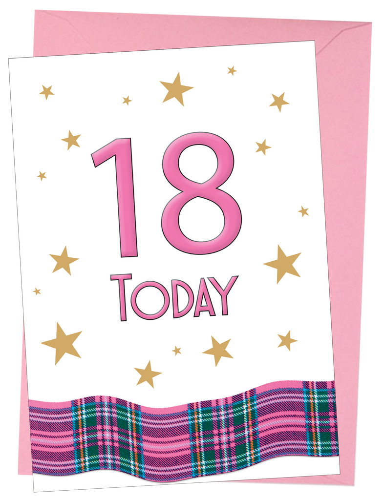 Card: Pink 18 Today