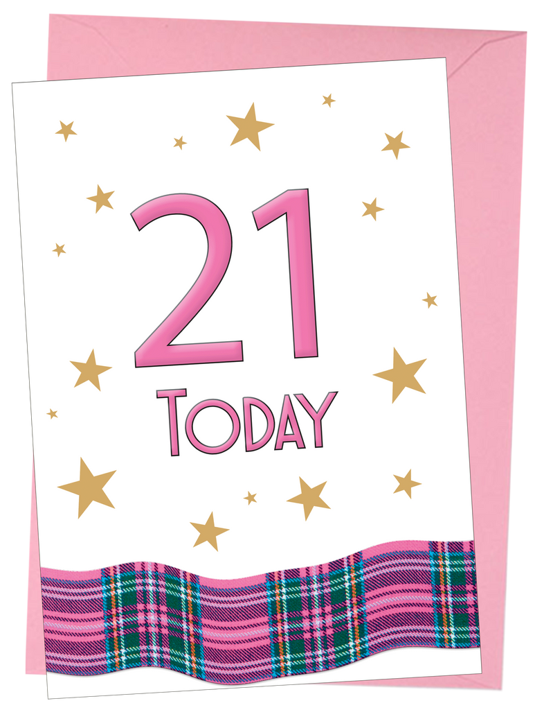 Card: Pink 21 Today
