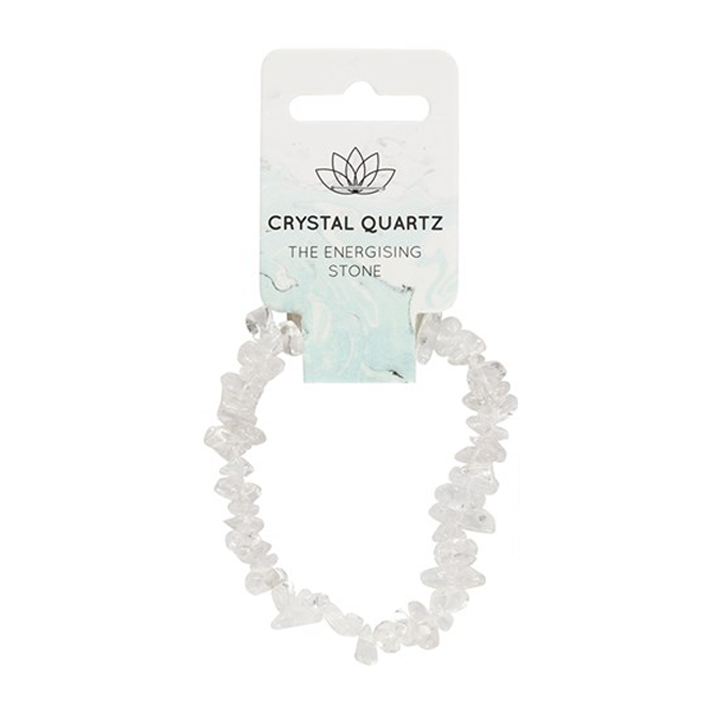 Semi-Precious Crystal Bracelet - Crystal Quartz