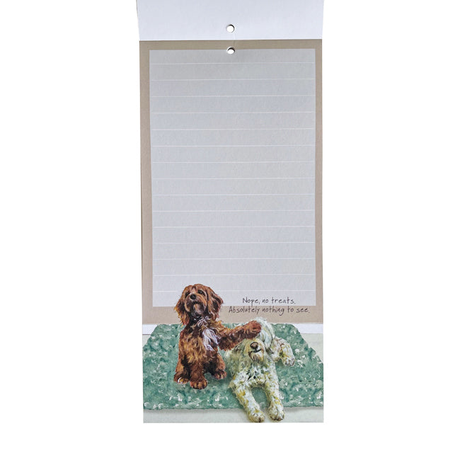 Cockapoos Magnetic Notepad