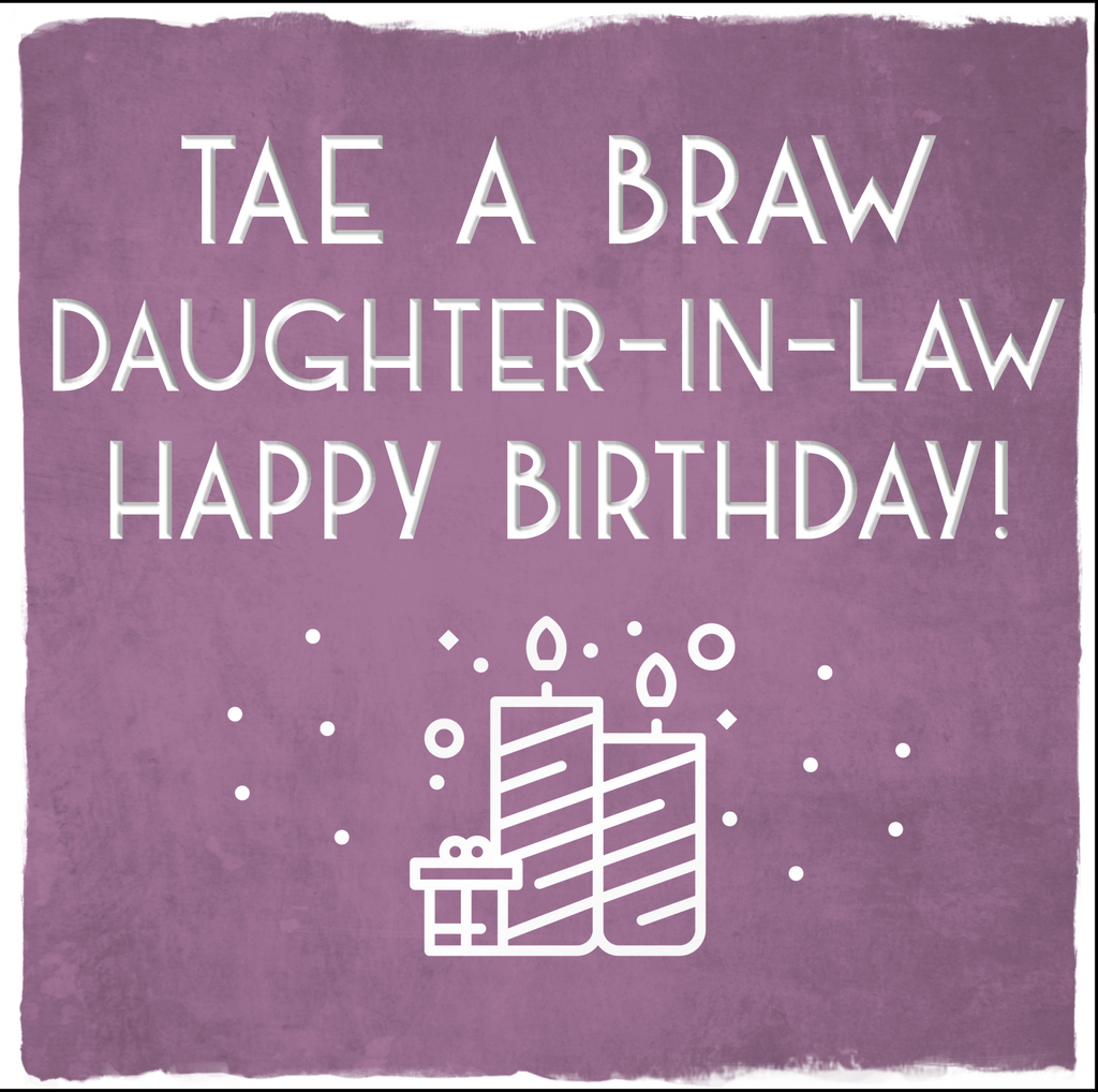 Card: Daughter-in-Law Birthday