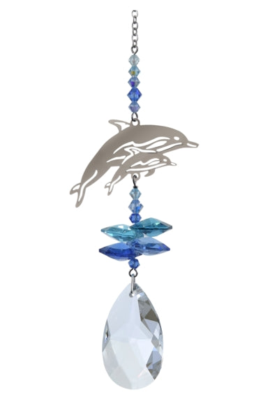 Crystal Fantasy Suncatcher - Dolphin