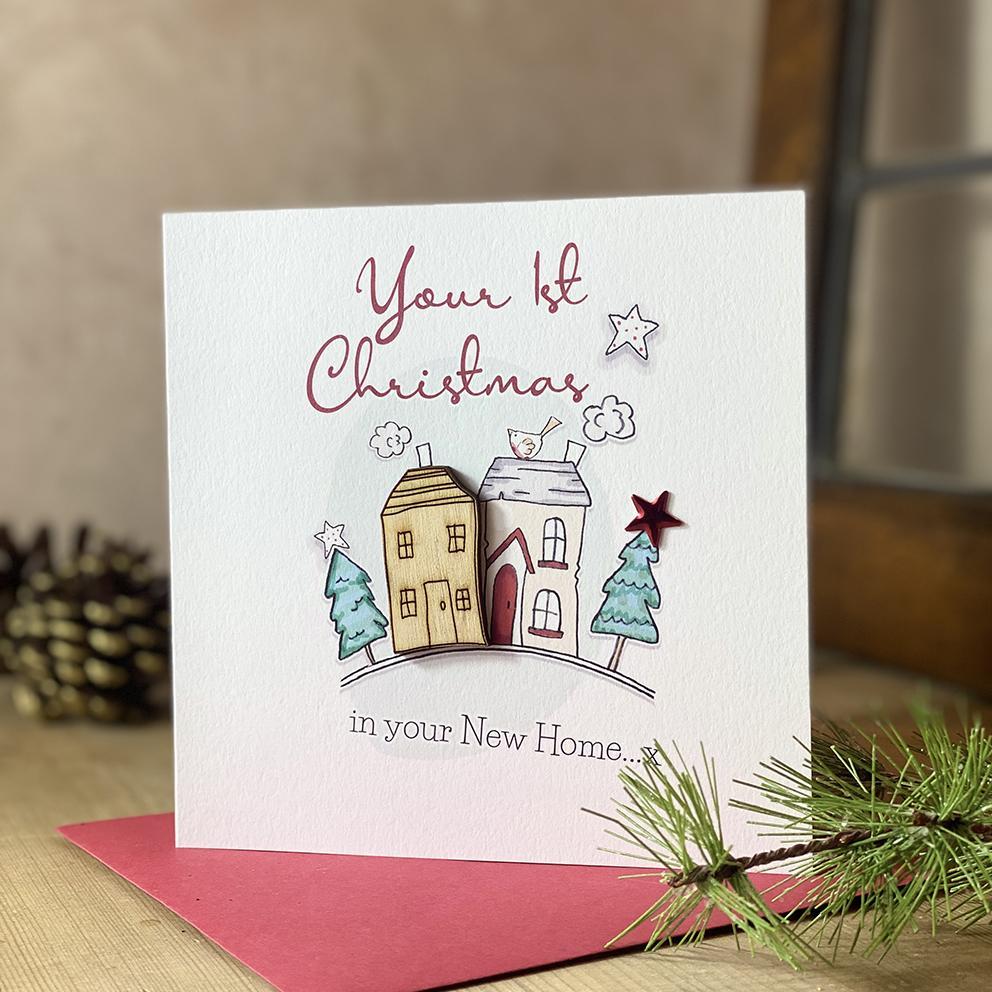 Card: Your New Home 1st Christmas
