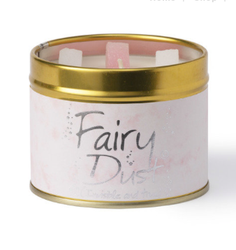 Lily-Flame Fairy Dust Candle Tin - Coorie Doon