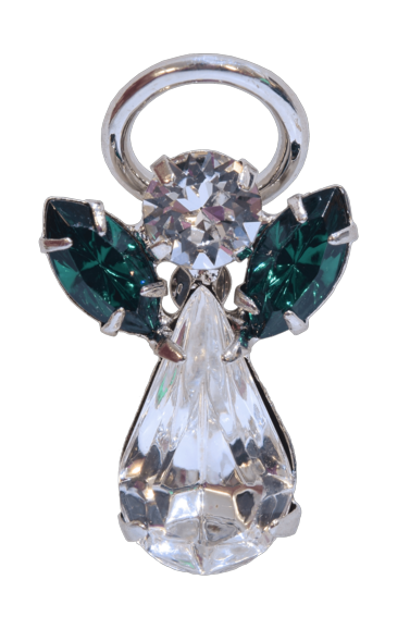 Guardian Angel Pin - Emerald (May)