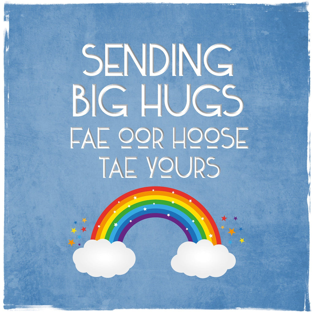 Card: Sending Big Hugs - Coorie Doon