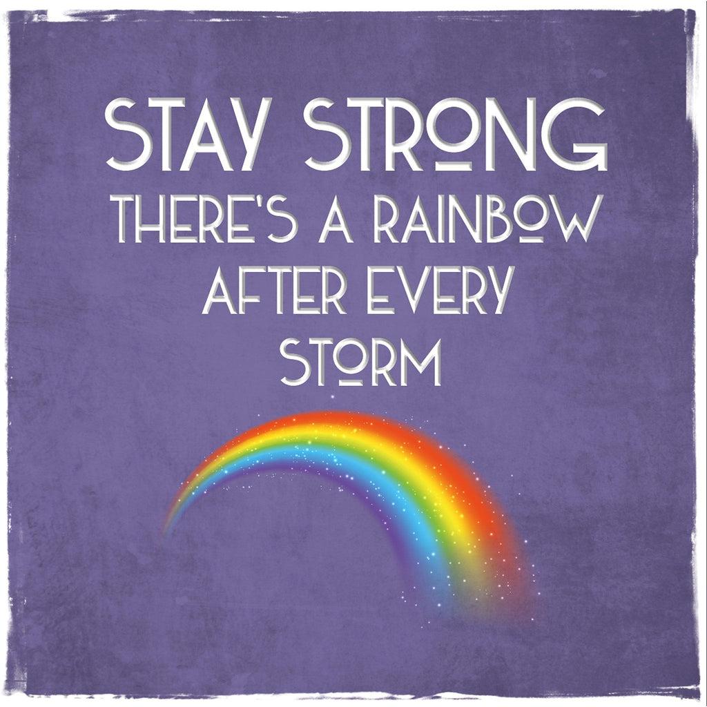 Card: Stay Strong Rainbow - Coorie Doon