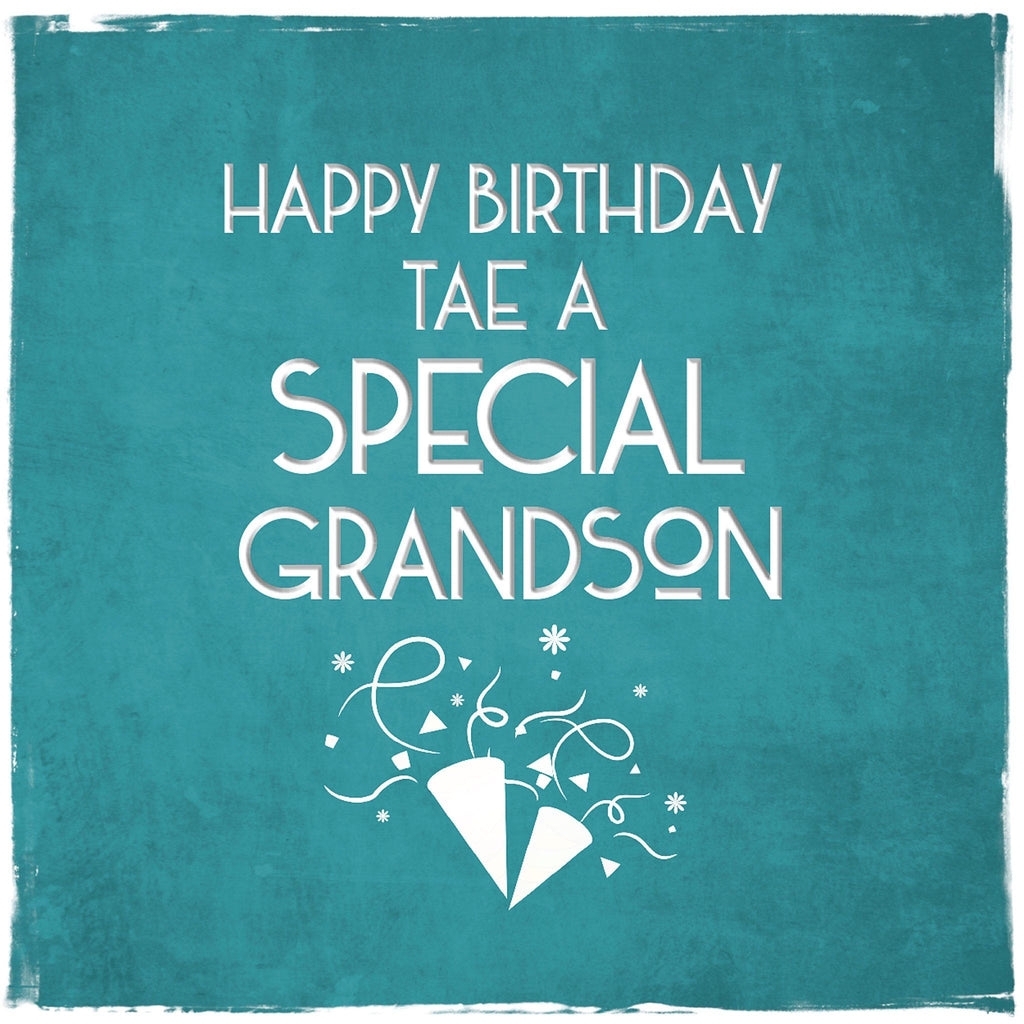 Card: Special Grandson - Coorie Doon