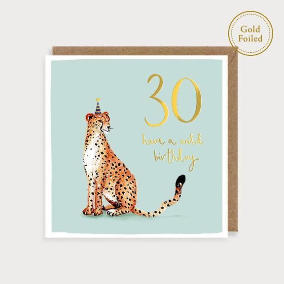 Card: 30 Have a Wild Birthday - Coorie Doon