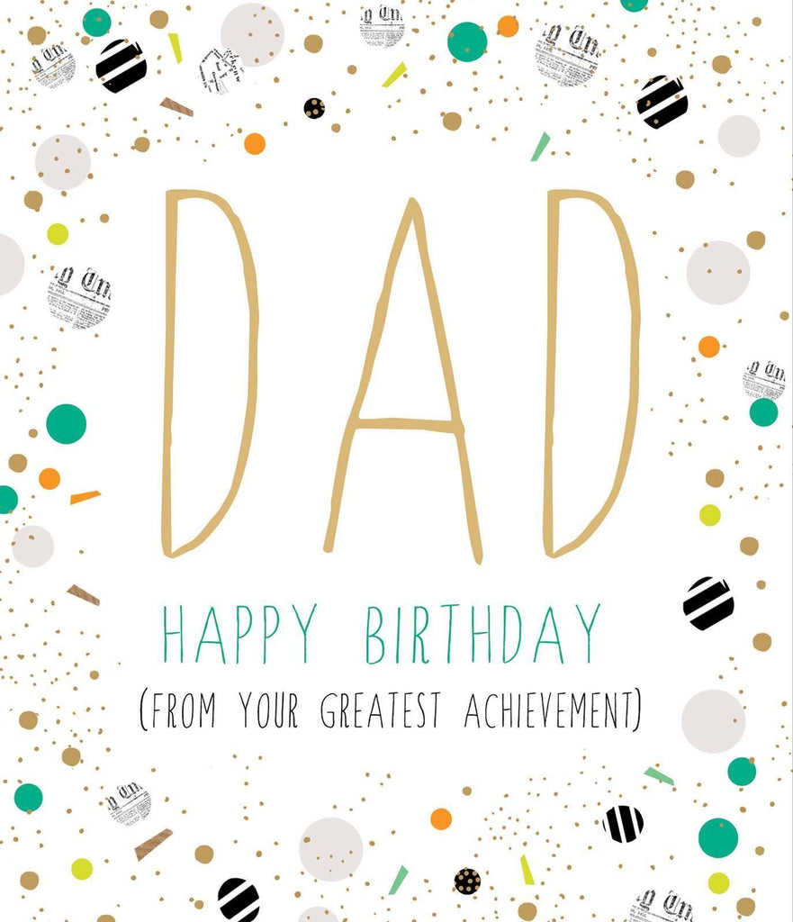 Card: Dad Greatest Achievement - Coorie Doon