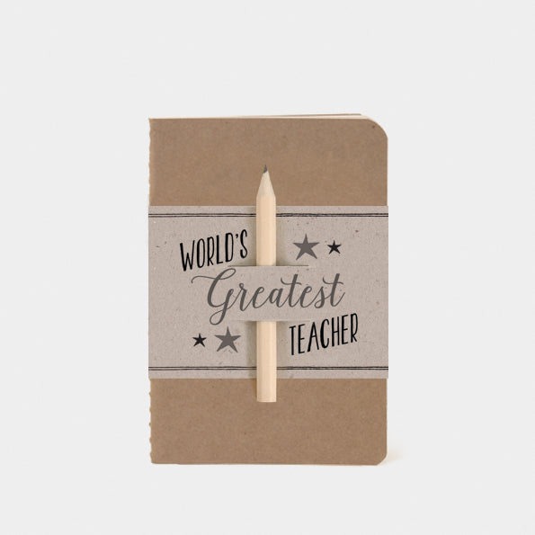 Small Notebook - World's Greatest Teacher