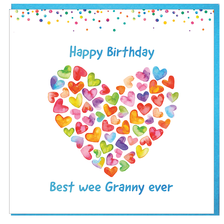 Card: Best Wee Granny Ever - Coorie Doon