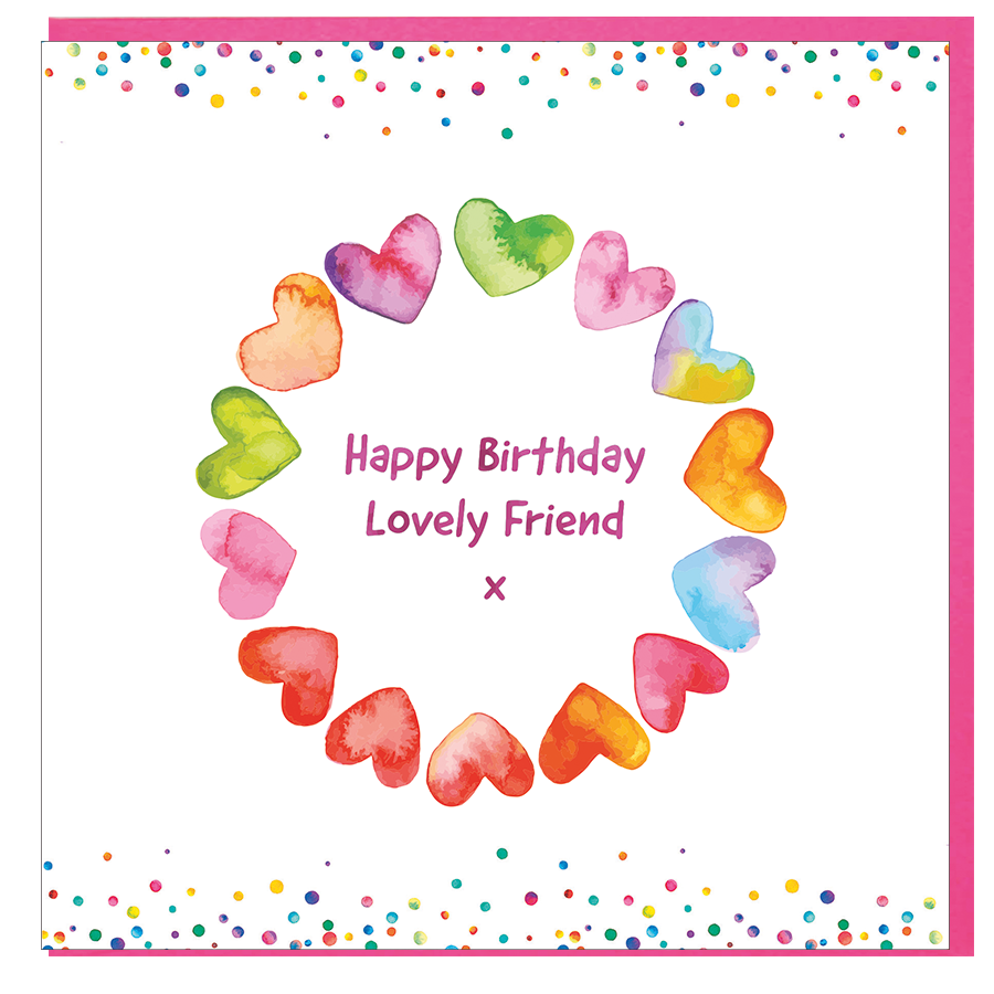 Card: Birthday Lovely Friend - Coorie Doon