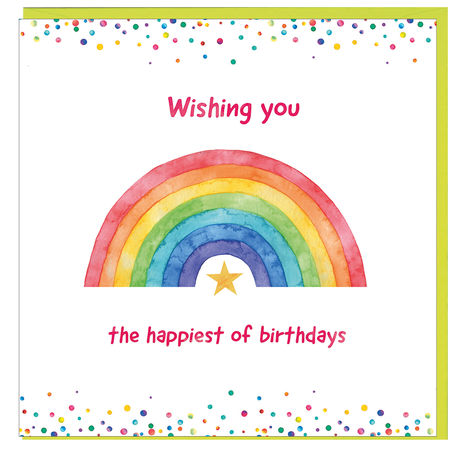 Card: Happiest Birthday - Coorie Doon