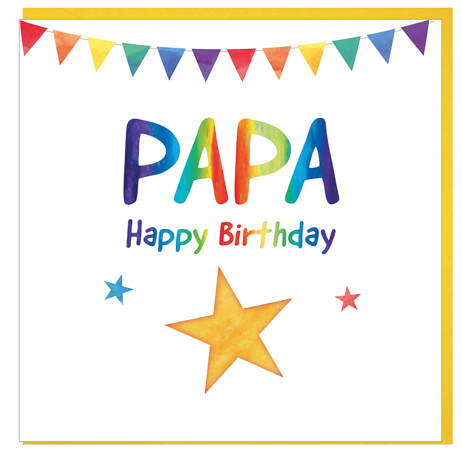 Card: Birthday Papa - Coorie Doon