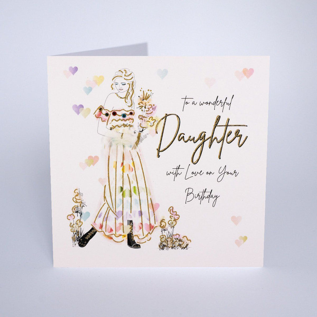 Card: Birthday Wonderful Daughter - Coorie Doon