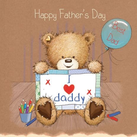 Card:  Happy Father's Day, Daddy