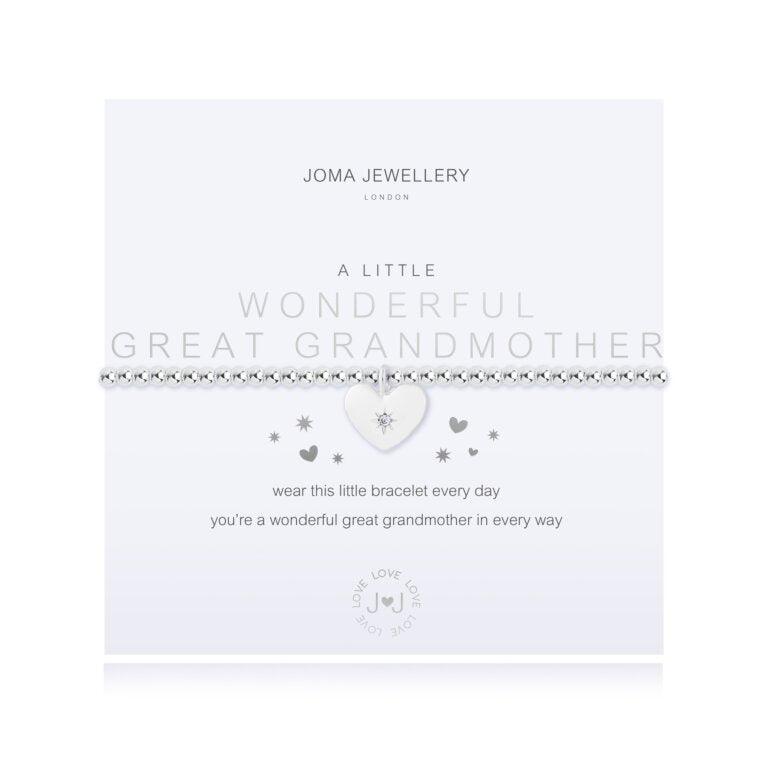 Joma Jewellery A Little Wonderful Great Grandmother Bracelet - Coorie Doon