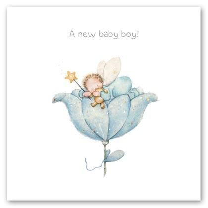 Card: A New Baby Boy - Coorie Doon