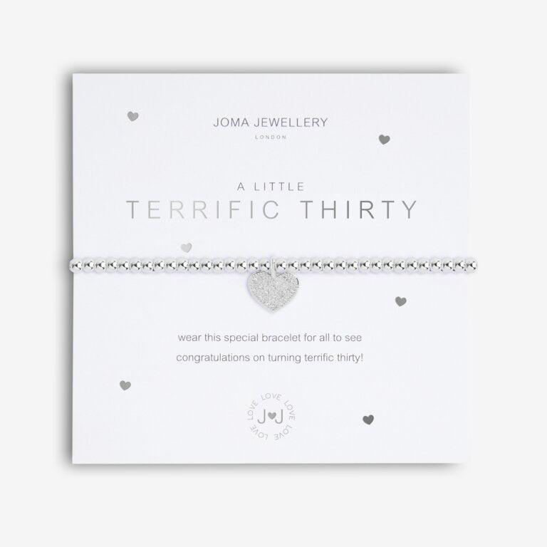 Joma Jewellery A Little Terrific Thirty Bracelet - Coorie Doon