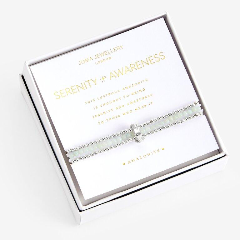 Joma Jewellery Wellness Stones Amazonite Bracelet (Serenity & Awareness) - Coorie Doon