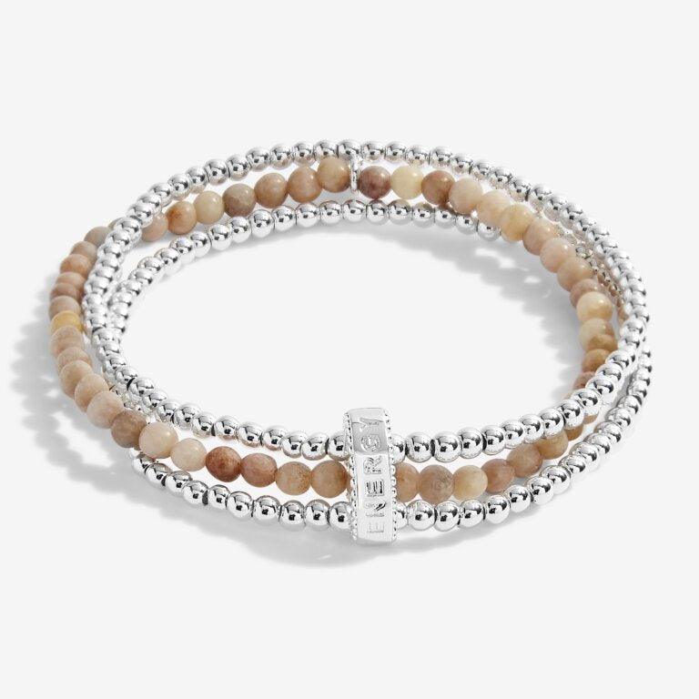 Joma Jewellery Wellness Stones Sunstone Bracelet (Energy & Empowerment) - Coorie Doon