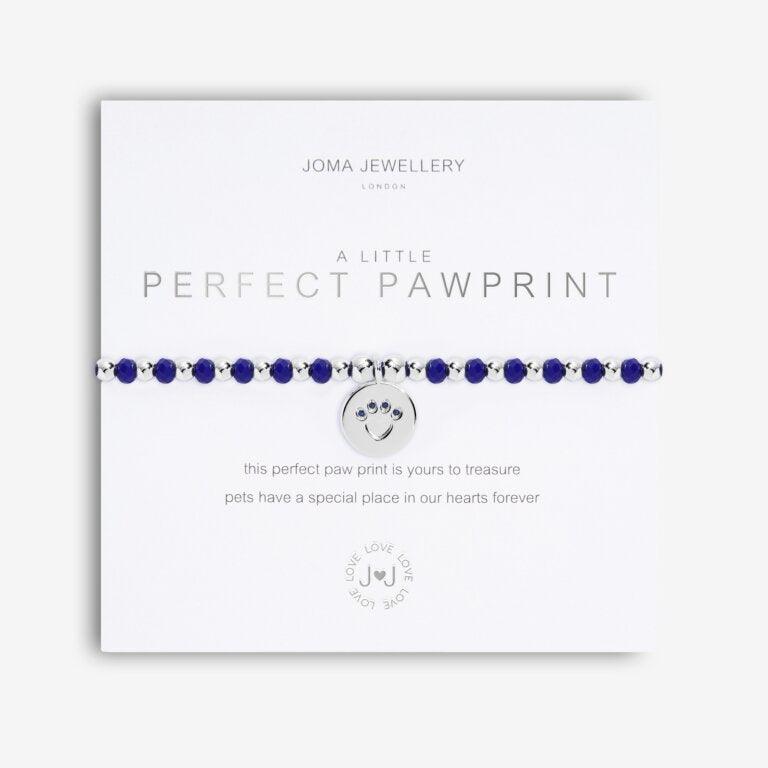 Joma Jewellery Colour Pop A Little Perfect Pawprint Bracelet - Coorie Doon