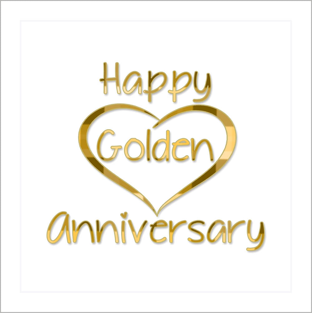 Card: Golden Anniversary