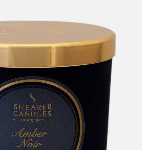Amber Noir Candle Jar - Coorie Doon