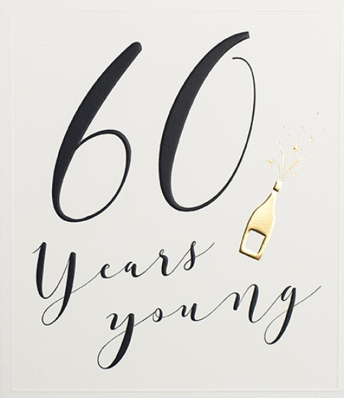 Card: 60 Years Young
