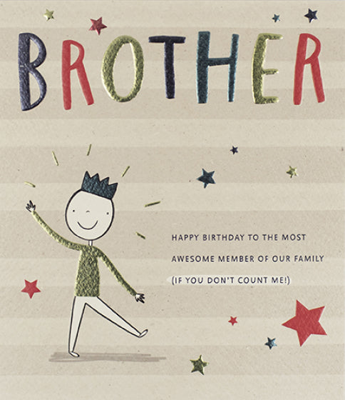 Card: Birthday Brother