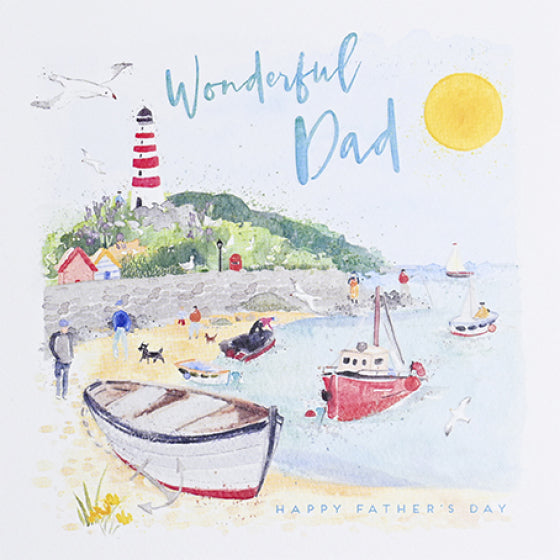 Card:  Wonderful Dad....Happy Father's Day
