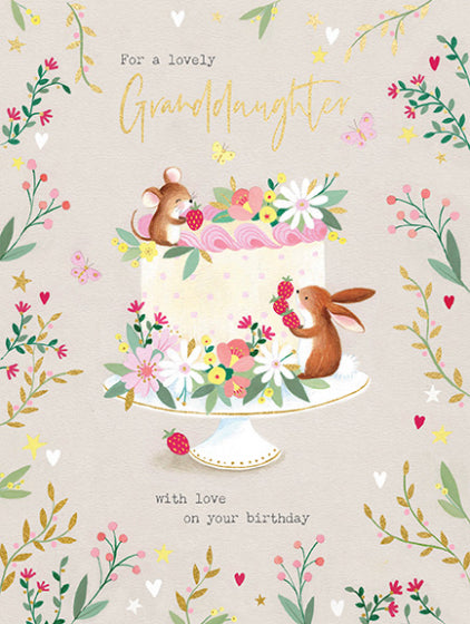 Card: For a Lovely Granddaughter