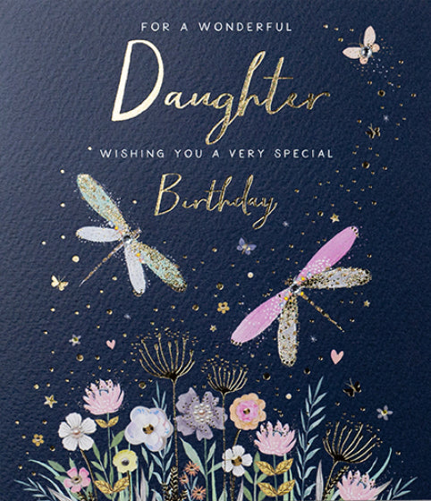 Card: Birthday, For A Wonderful Daughter