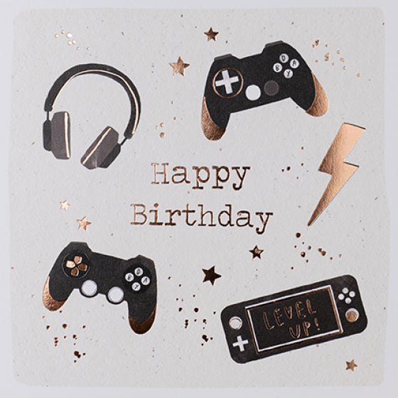 Card:  Happy Birthday Gaming