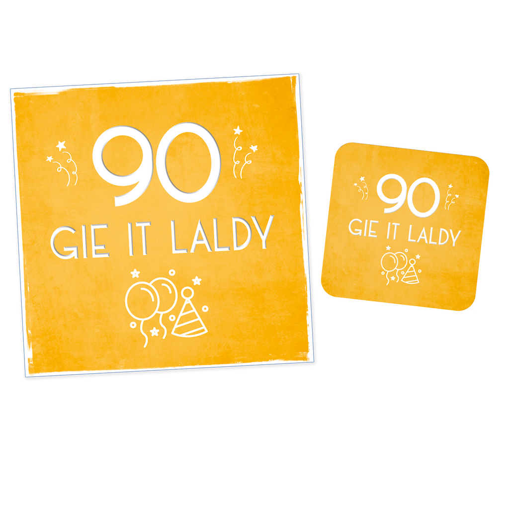 Card:  90 Gie It Laldy