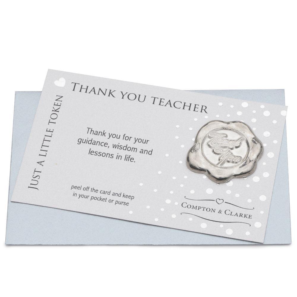 Pocket Charm - Thank You Teacher - Coorie Doon