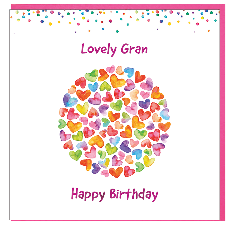 Card: Birthday Lovely Gran
