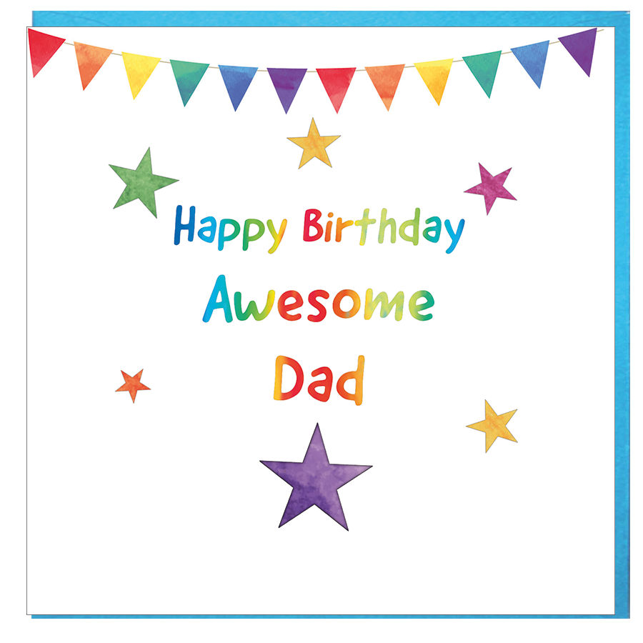 Card: Birthday Awesome Dad