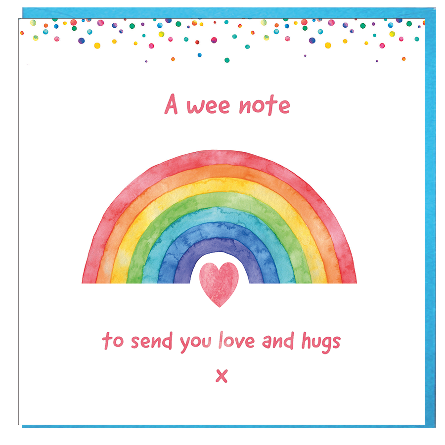Card: Sending Love & Hugs