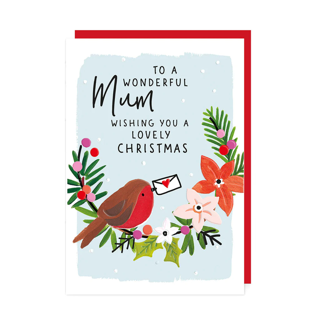 Card: To A Wonderful Mum Christmas
