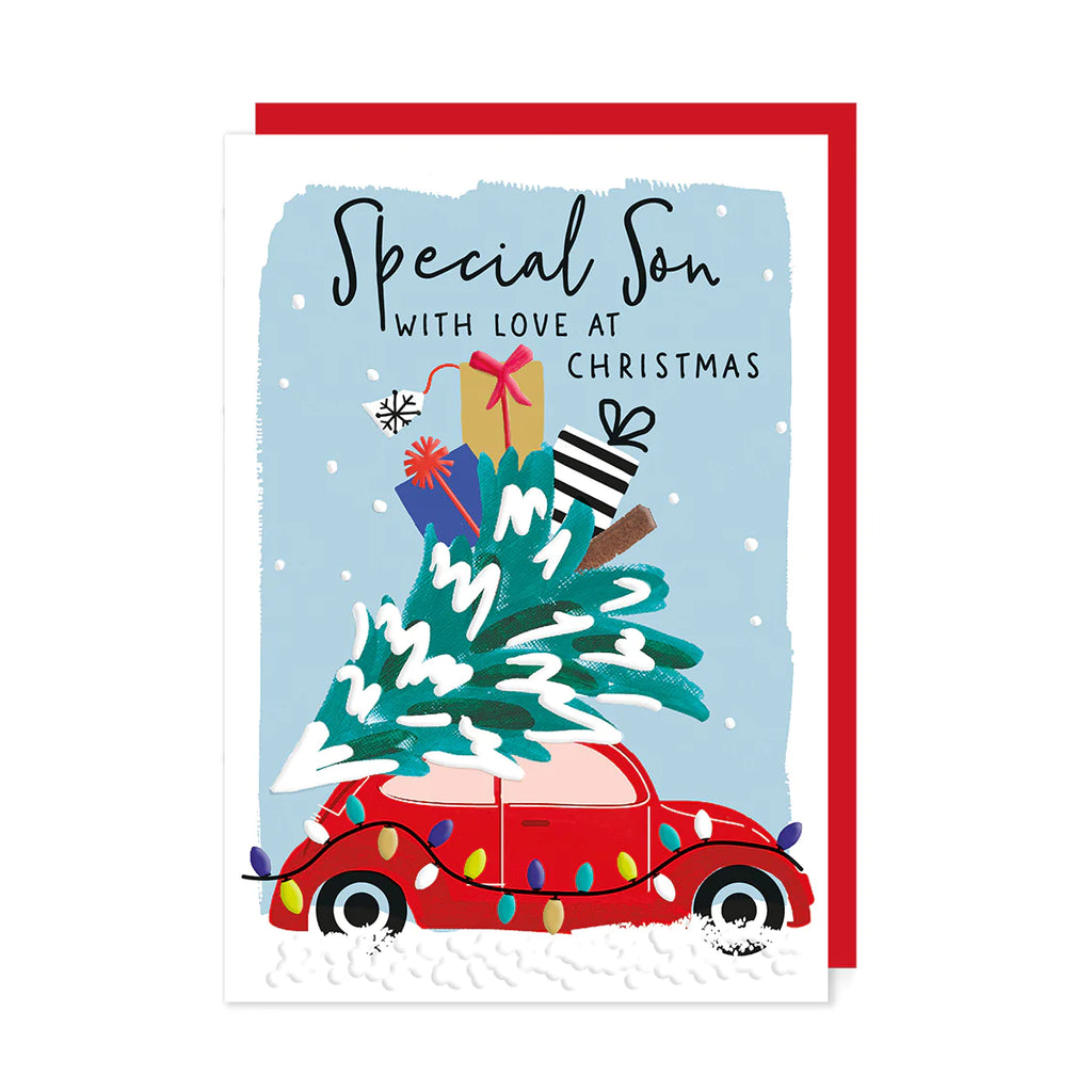 Card: Special Son With Love At Christmas