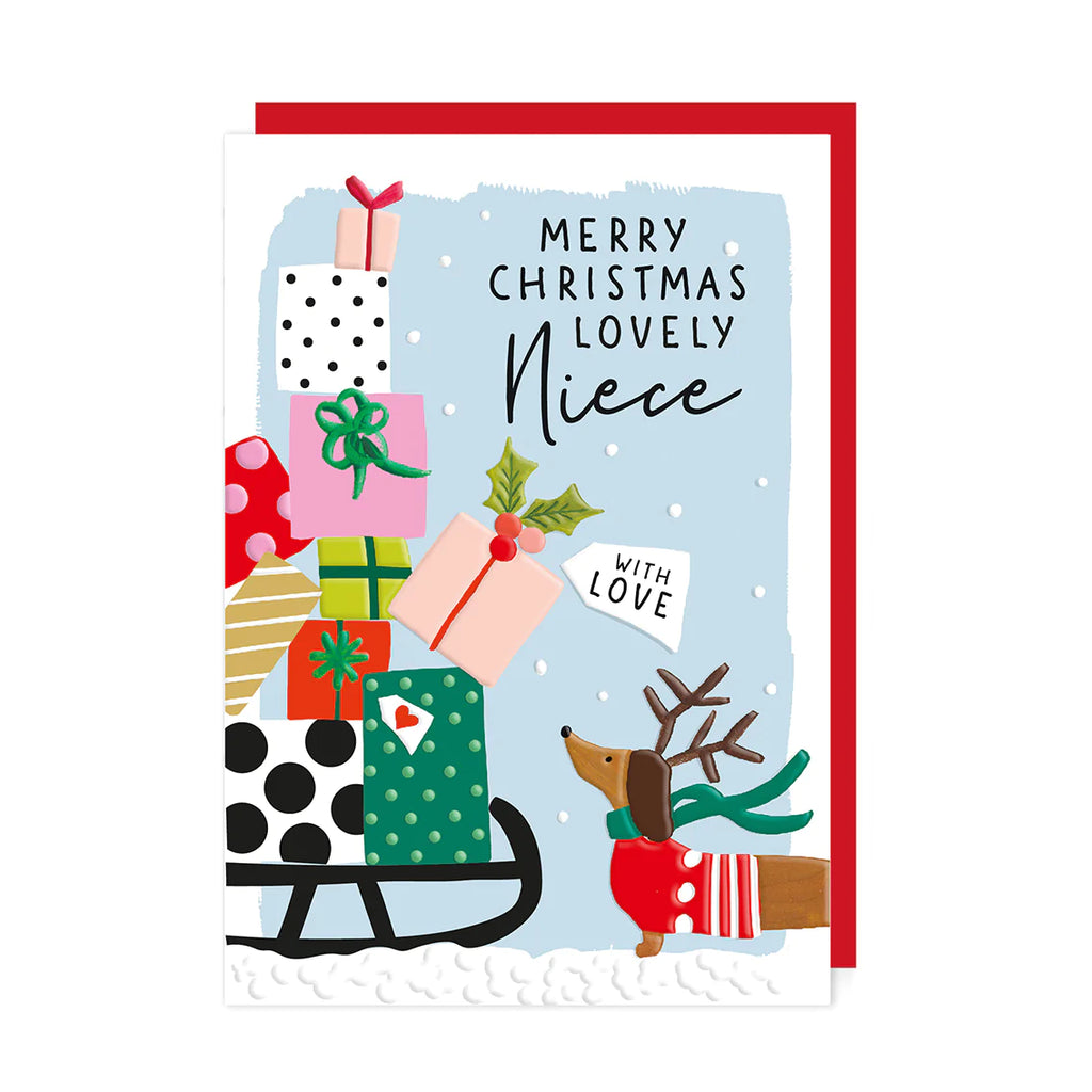 Card: Merry Christmas Lovely Niece